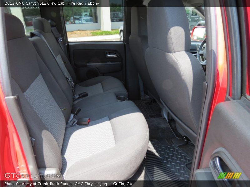 Fire Red / Ebony 2012 GMC Canyon SLE Crew Cab