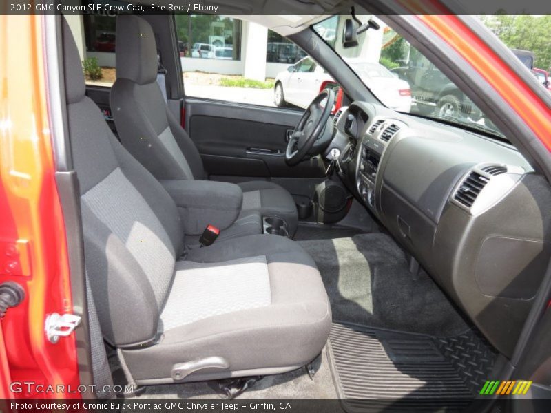 Fire Red / Ebony 2012 GMC Canyon SLE Crew Cab