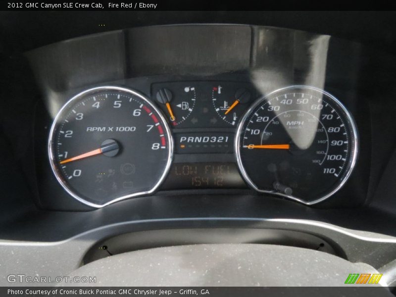 Fire Red / Ebony 2012 GMC Canyon SLE Crew Cab