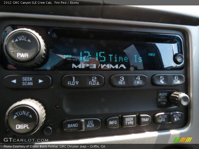 Fire Red / Ebony 2012 GMC Canyon SLE Crew Cab