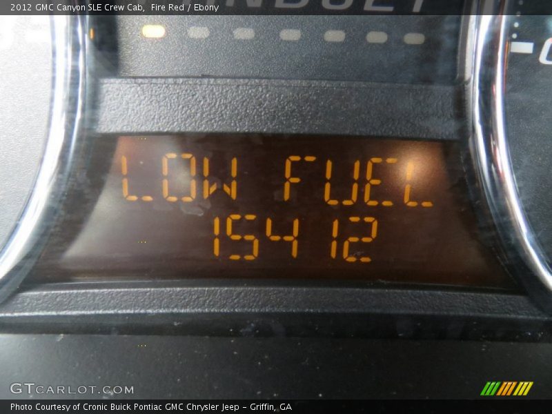 Fire Red / Ebony 2012 GMC Canyon SLE Crew Cab