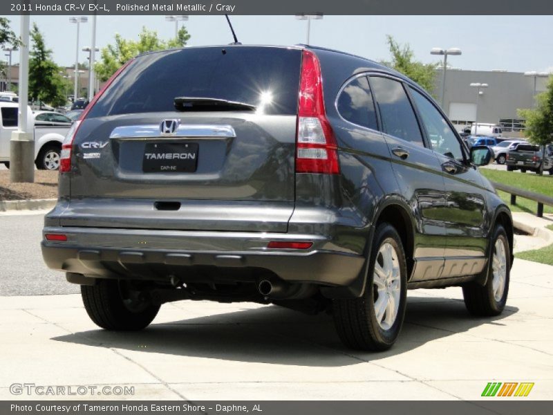 Polished Metal Metallic / Gray 2011 Honda CR-V EX-L