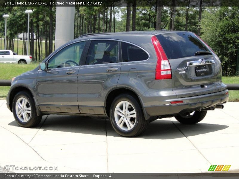 Polished Metal Metallic / Gray 2011 Honda CR-V EX-L