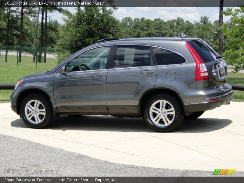 Polished Metal Metallic / Gray 2011 Honda CR-V EX-L