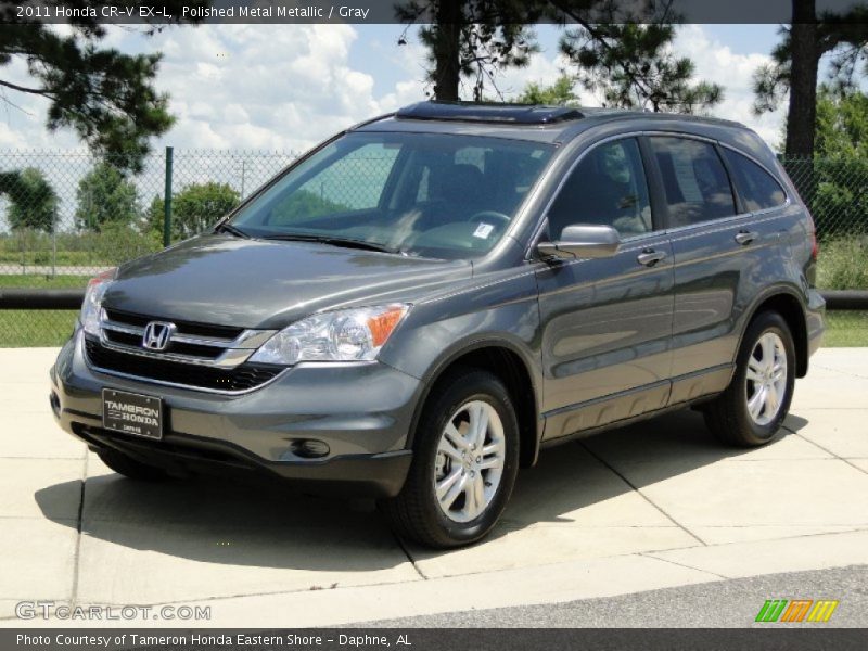 Polished Metal Metallic / Gray 2011 Honda CR-V EX-L