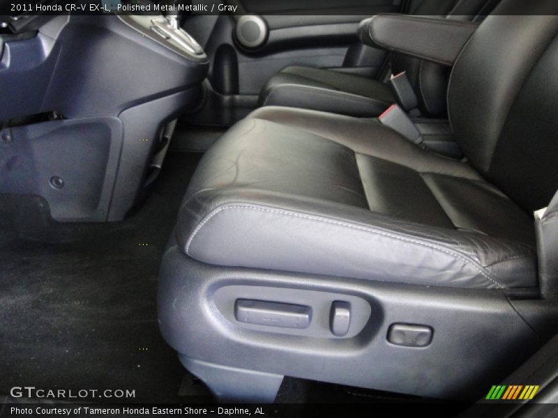 Polished Metal Metallic / Gray 2011 Honda CR-V EX-L