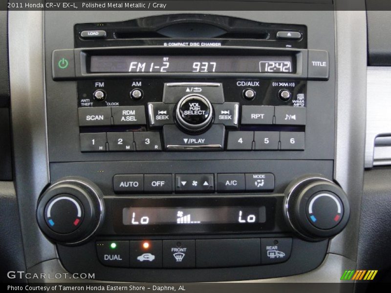 Polished Metal Metallic / Gray 2011 Honda CR-V EX-L