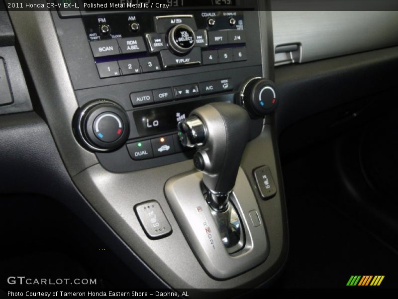 Polished Metal Metallic / Gray 2011 Honda CR-V EX-L
