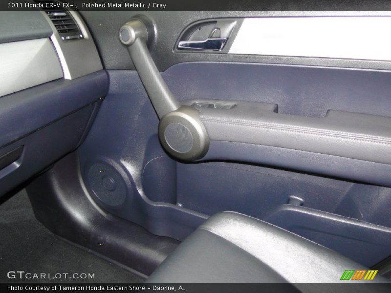Polished Metal Metallic / Gray 2011 Honda CR-V EX-L