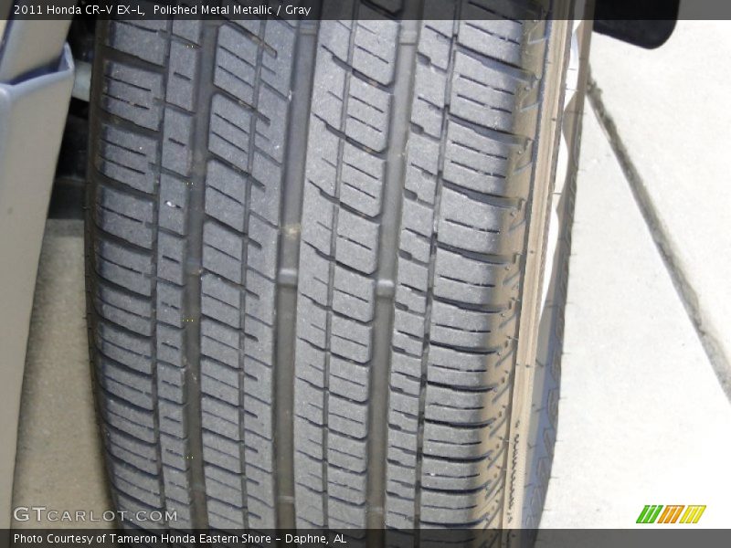 Polished Metal Metallic / Gray 2011 Honda CR-V EX-L