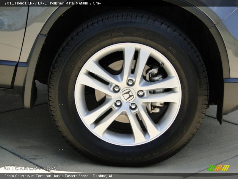 Polished Metal Metallic / Gray 2011 Honda CR-V EX-L