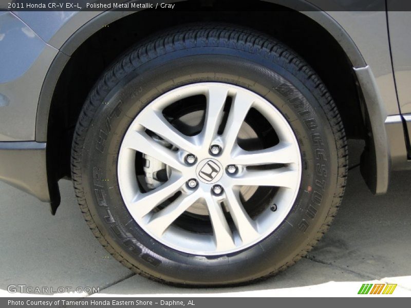 Polished Metal Metallic / Gray 2011 Honda CR-V EX-L