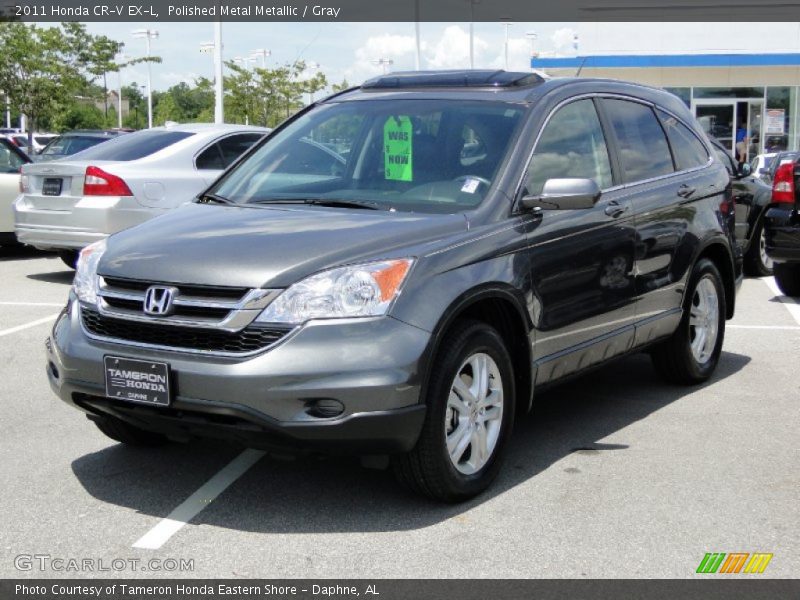 Polished Metal Metallic / Gray 2011 Honda CR-V EX-L