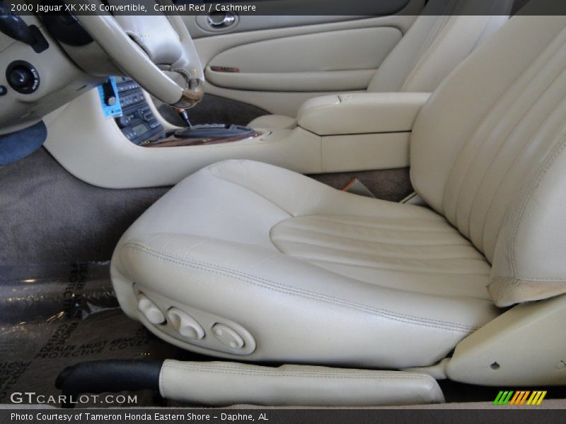 Carnival Red / Cashmere 2000 Jaguar XK XK8 Convertible