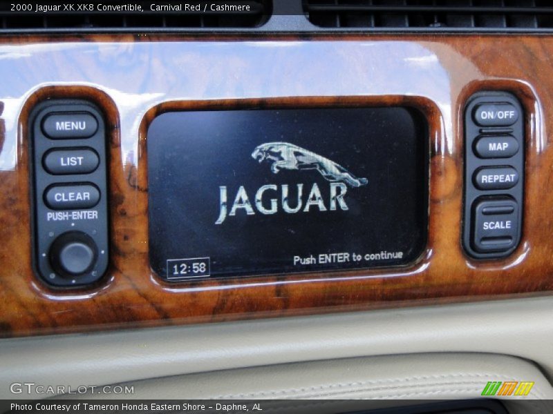 Carnival Red / Cashmere 2000 Jaguar XK XK8 Convertible