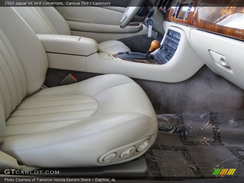 Carnival Red / Cashmere 2000 Jaguar XK XK8 Convertible