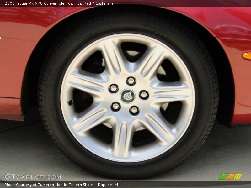 Carnival Red / Cashmere 2000 Jaguar XK XK8 Convertible