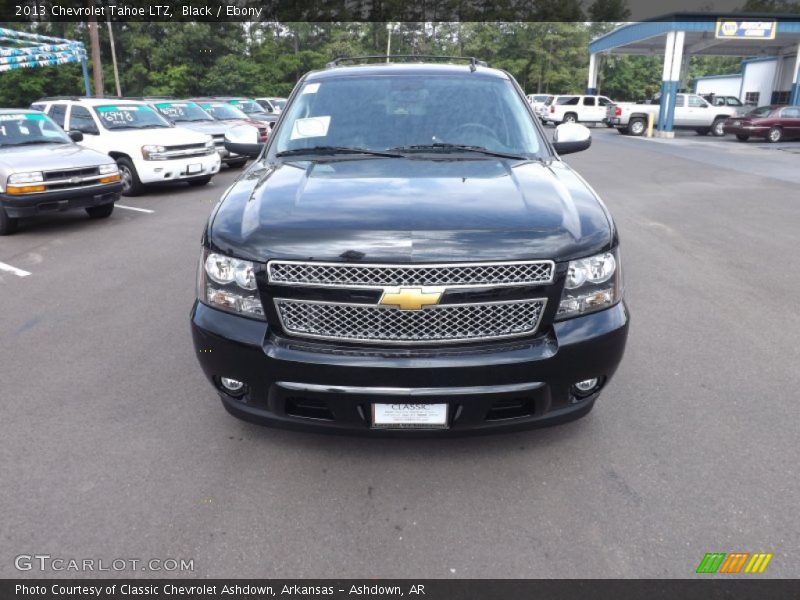 Black / Ebony 2013 Chevrolet Tahoe LTZ