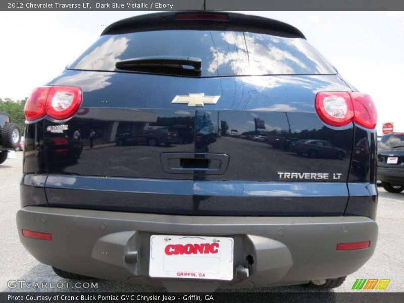 Dark Blue Metallic / Ebony 2012 Chevrolet Traverse LT
