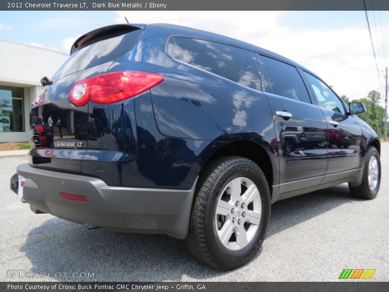 Dark Blue Metallic / Ebony 2012 Chevrolet Traverse LT