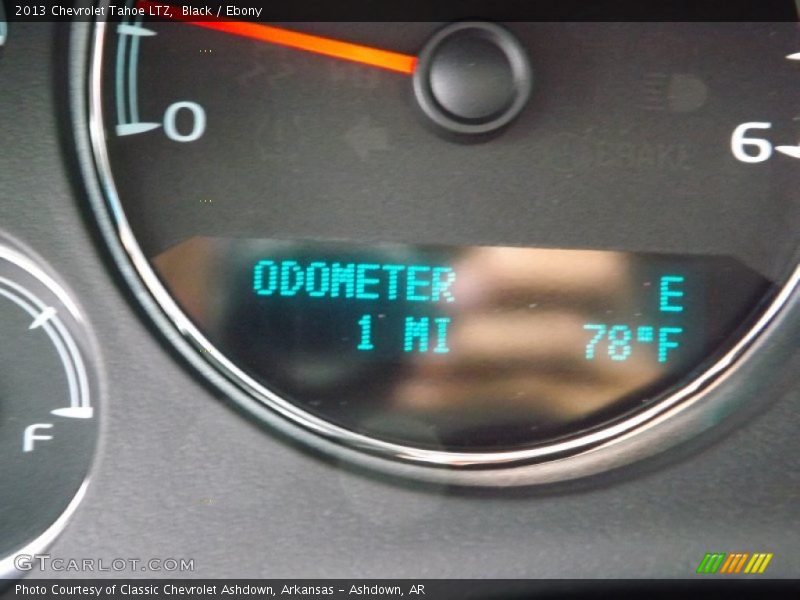 Black / Ebony 2013 Chevrolet Tahoe LTZ
