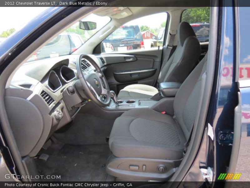 Dark Blue Metallic / Ebony 2012 Chevrolet Traverse LT