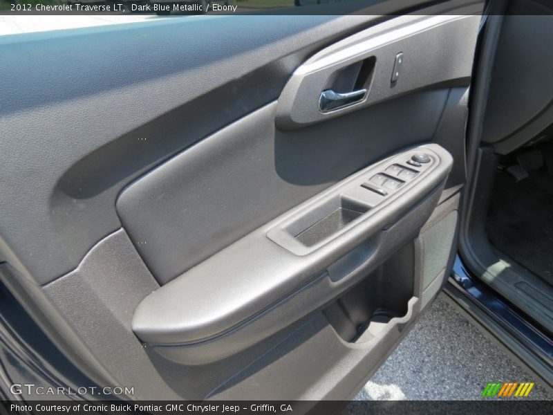 Dark Blue Metallic / Ebony 2012 Chevrolet Traverse LT