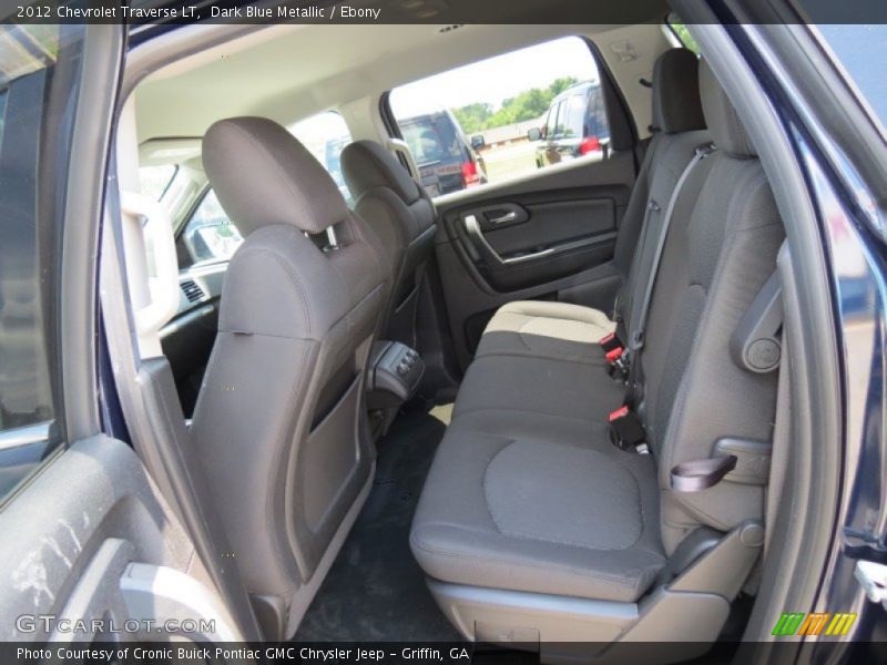 Dark Blue Metallic / Ebony 2012 Chevrolet Traverse LT