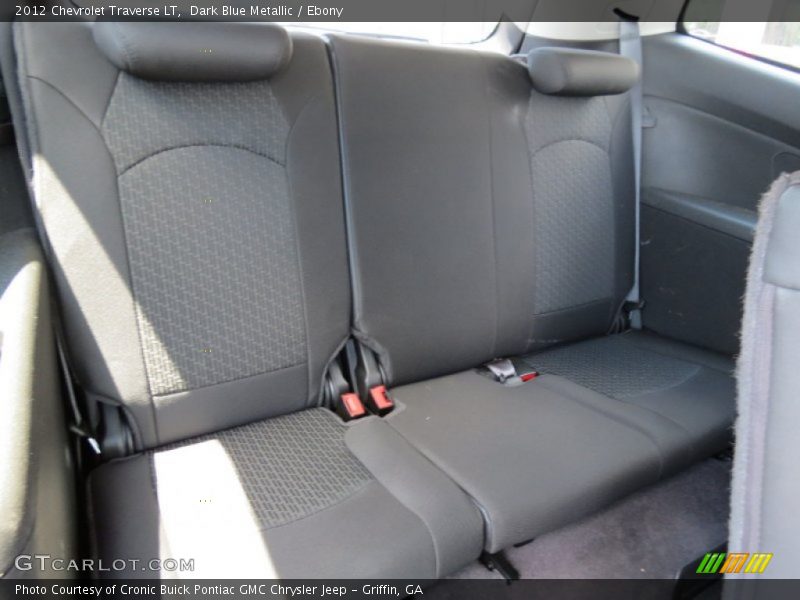 Dark Blue Metallic / Ebony 2012 Chevrolet Traverse LT