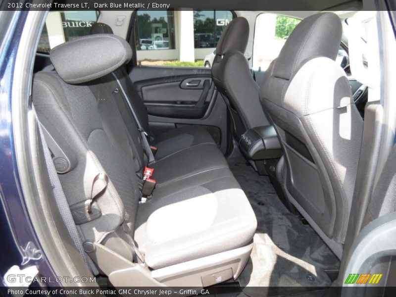 Dark Blue Metallic / Ebony 2012 Chevrolet Traverse LT