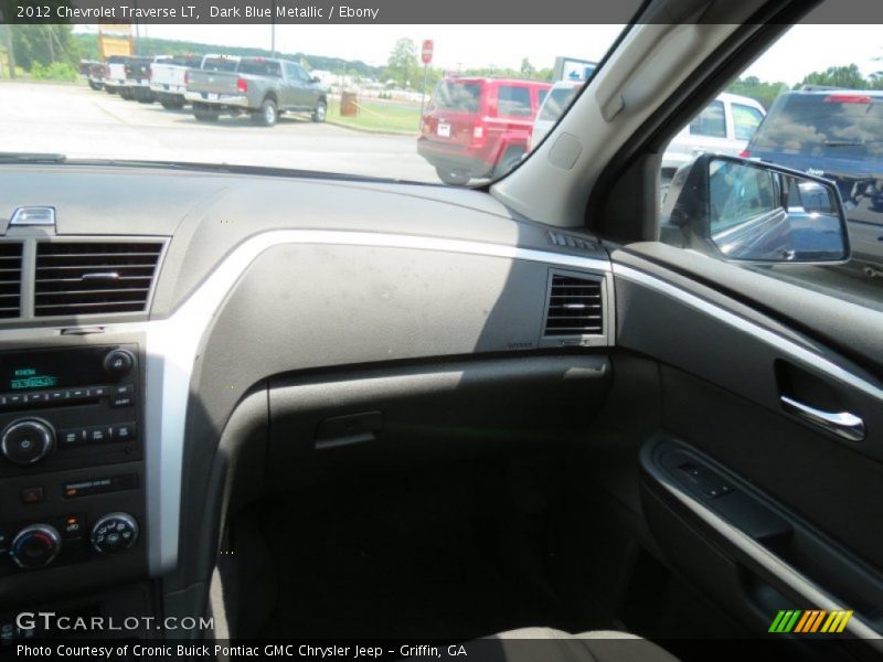 Dark Blue Metallic / Ebony 2012 Chevrolet Traverse LT