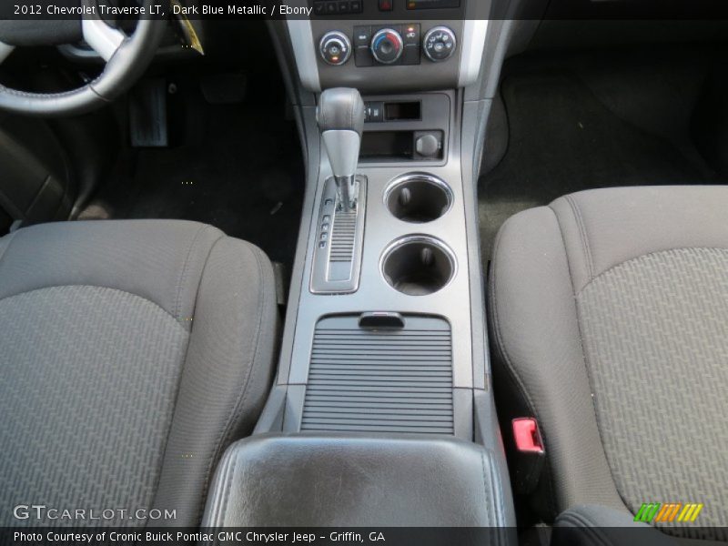 Dark Blue Metallic / Ebony 2012 Chevrolet Traverse LT