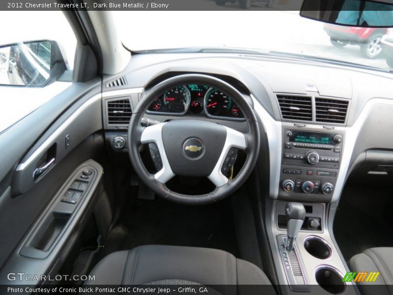 Dark Blue Metallic / Ebony 2012 Chevrolet Traverse LT