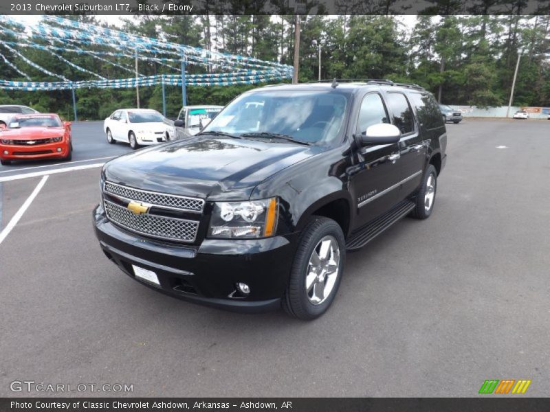Front 3/4 View of 2013 Suburban LTZ