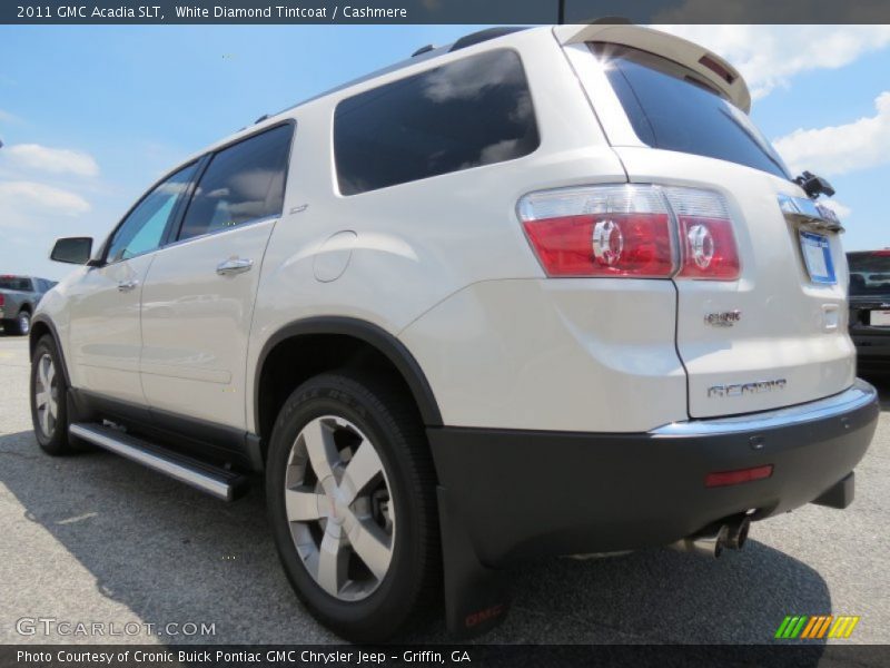 White Diamond Tintcoat / Cashmere 2011 GMC Acadia SLT