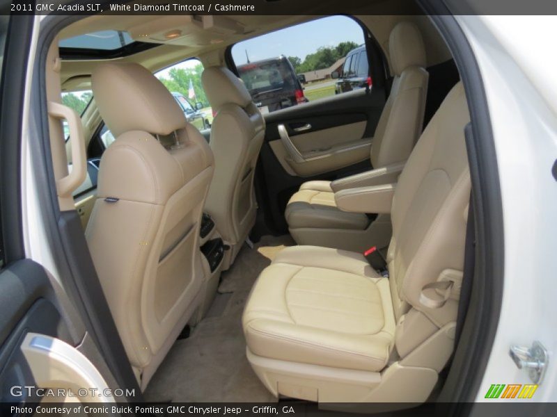 White Diamond Tintcoat / Cashmere 2011 GMC Acadia SLT