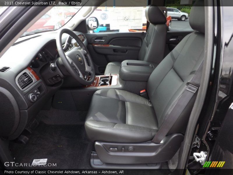  2013 Suburban LTZ Ebony Interior
