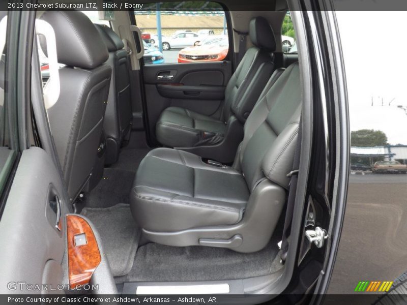  2013 Suburban LTZ Ebony Interior