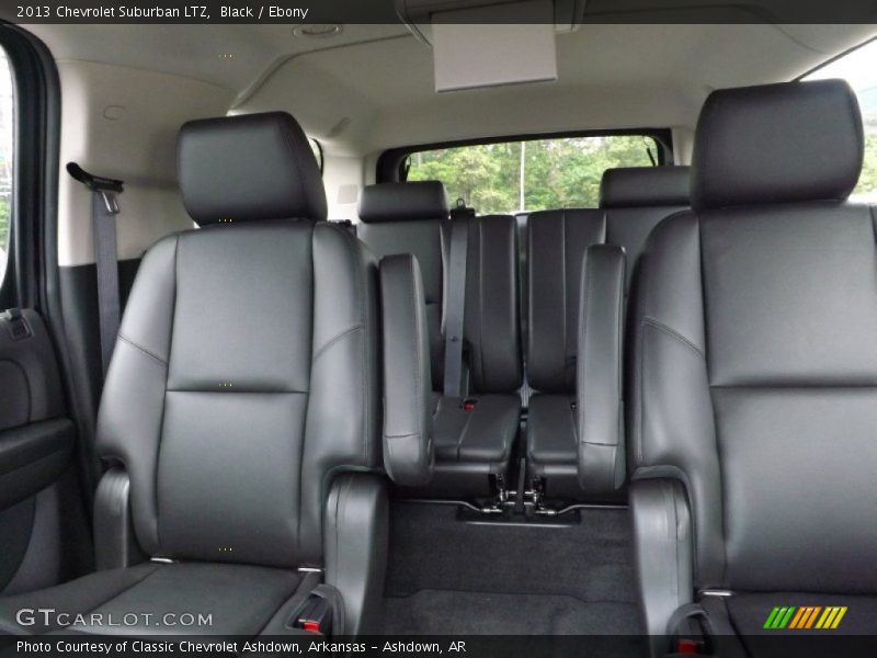  2013 Suburban LTZ Ebony Interior