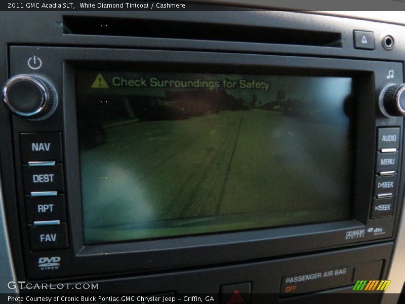 White Diamond Tintcoat / Cashmere 2011 GMC Acadia SLT