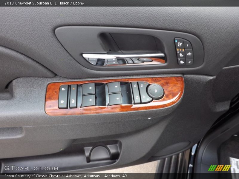 Controls of 2013 Suburban LTZ