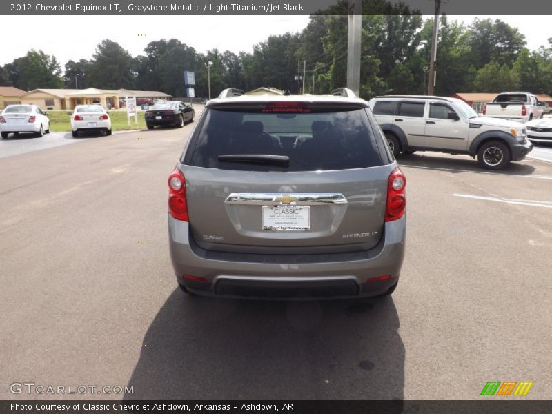 Graystone Metallic / Light Titanium/Jet Black 2012 Chevrolet Equinox LT