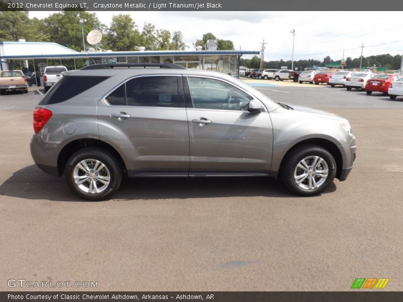 Graystone Metallic / Light Titanium/Jet Black 2012 Chevrolet Equinox LT