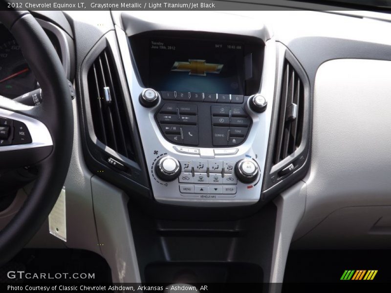 Graystone Metallic / Light Titanium/Jet Black 2012 Chevrolet Equinox LT