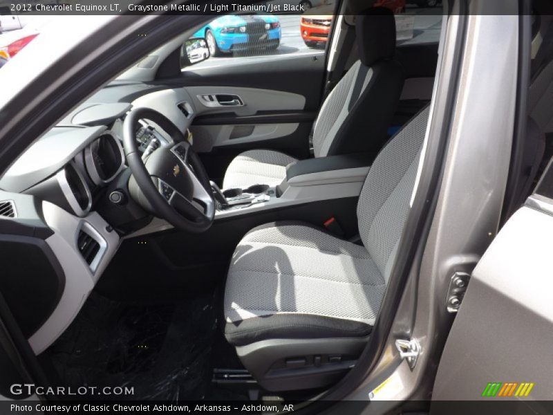 Graystone Metallic / Light Titanium/Jet Black 2012 Chevrolet Equinox LT