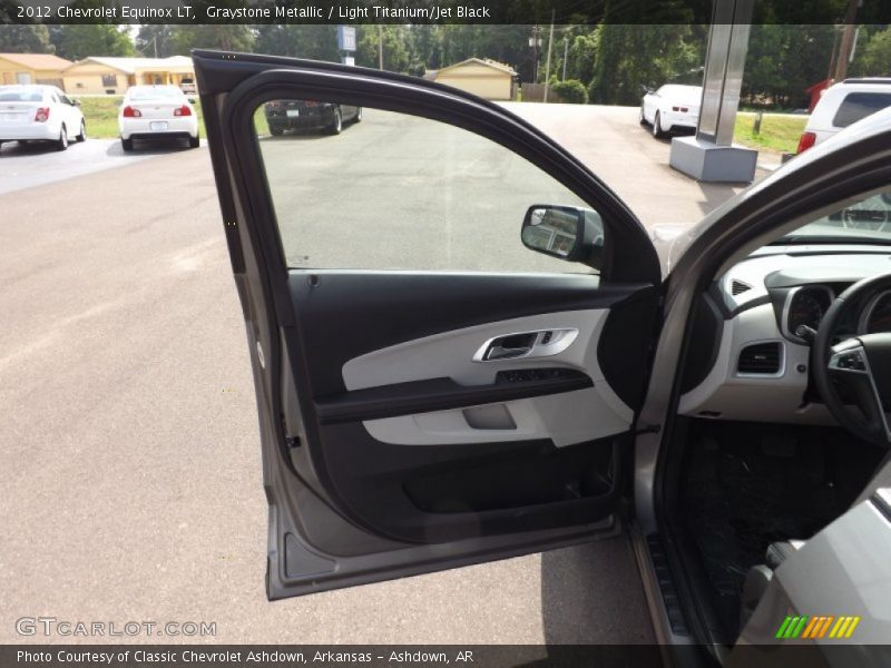 Graystone Metallic / Light Titanium/Jet Black 2012 Chevrolet Equinox LT