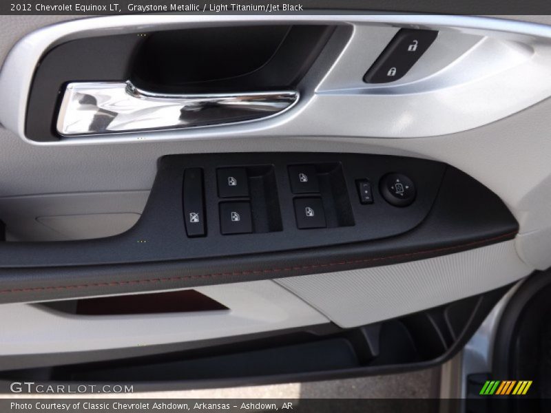 Graystone Metallic / Light Titanium/Jet Black 2012 Chevrolet Equinox LT