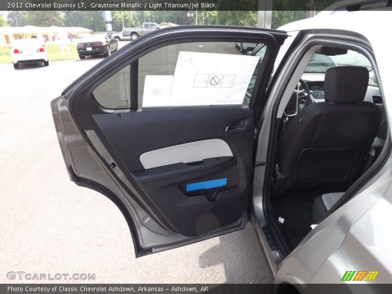 Graystone Metallic / Light Titanium/Jet Black 2012 Chevrolet Equinox LT