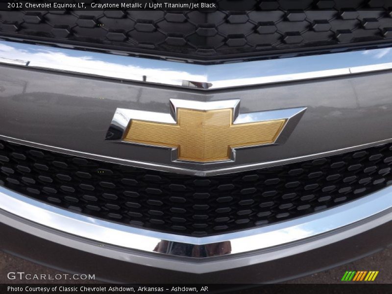 Graystone Metallic / Light Titanium/Jet Black 2012 Chevrolet Equinox LT