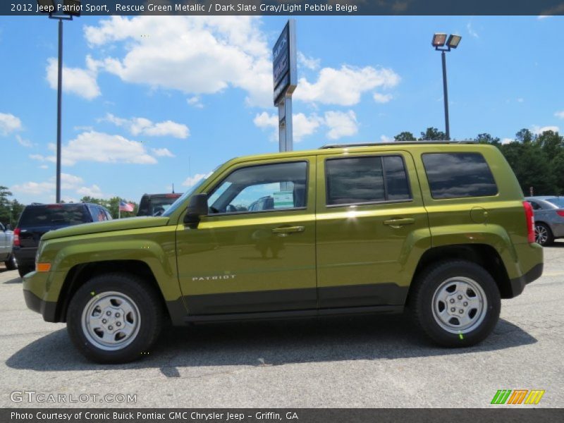  2012 Patriot Sport Rescue Green Metallic
